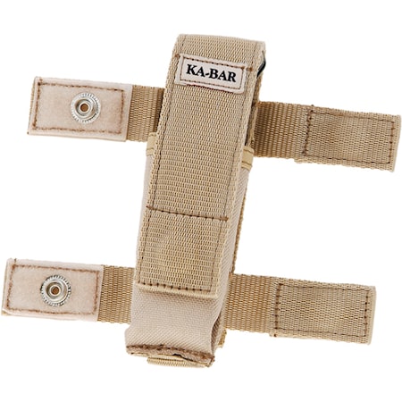 Ka-Bar Knives 2024 Ka-Bar Polyester Sheath Only-Desert Tan, Fits Mule Folders, Net KAB-3052S
